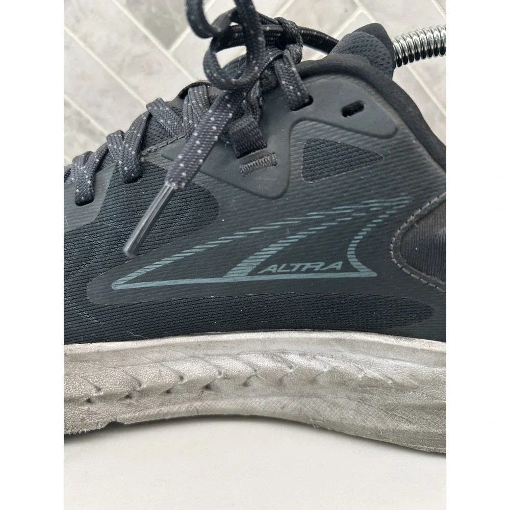 Altra Torin 7 Running Shoes‎ Mens Size 9 Black Sneakers Athletic Mesh Lace Up